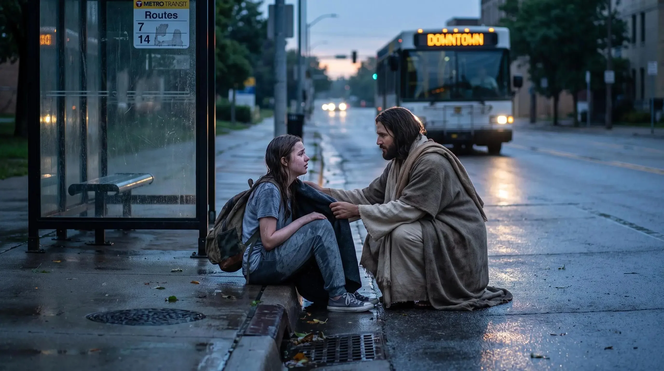 What is the gospel of the kingdom for the afflicted, searching, and overlooked?