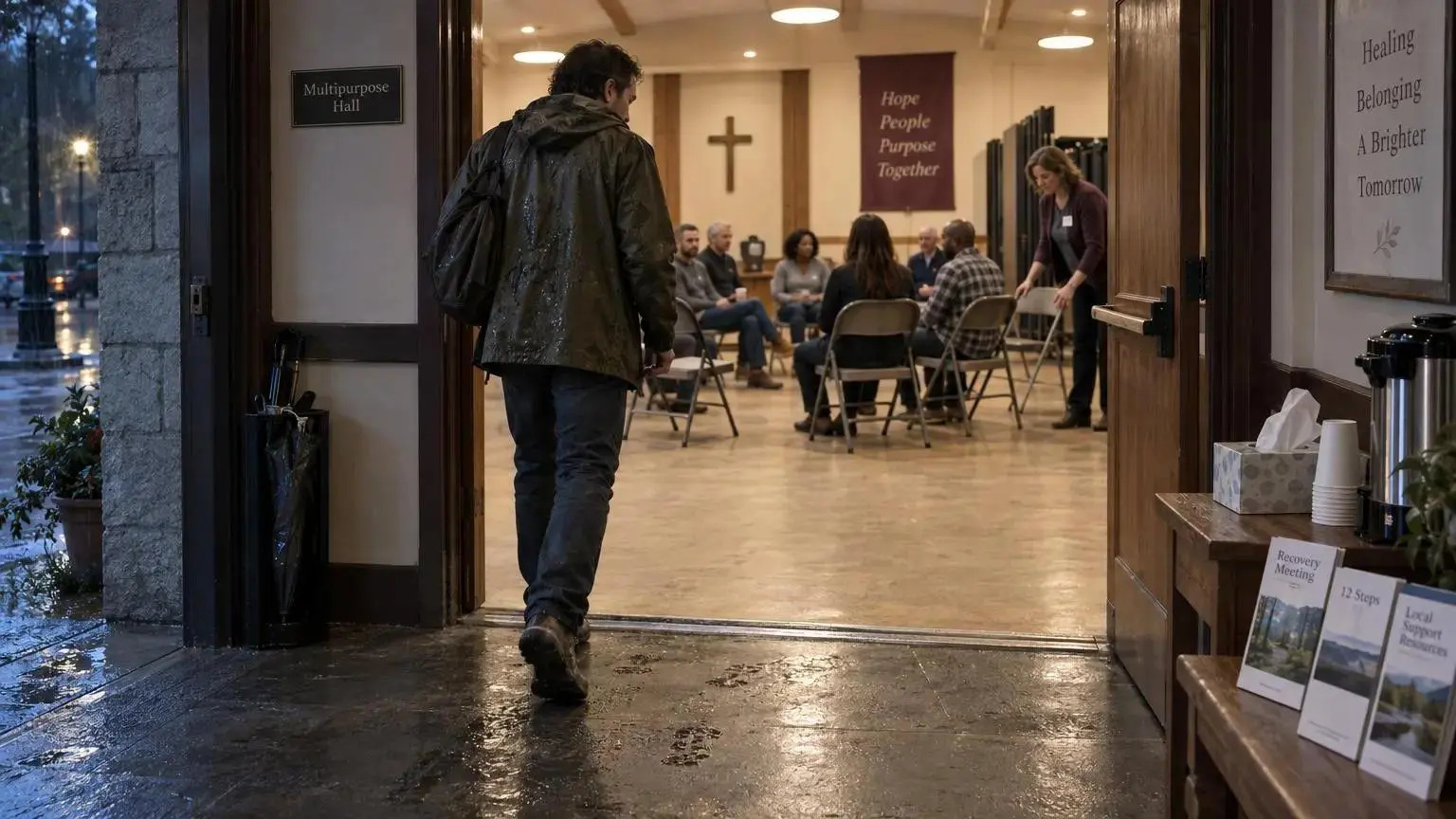 Starting Christian recovery through Christ despite shame, exhaustion, and uncertainty